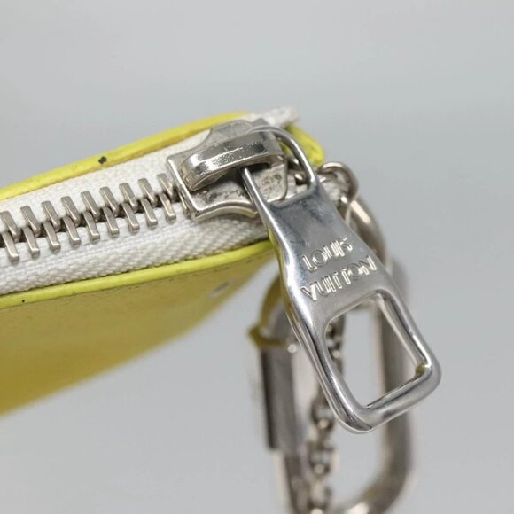 LOUIS VUITTON Everyday LV Pochette Cles Coin Purse Yellow - Picture 10 of 15